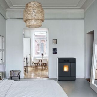 Vrijstaande Pelletkachel cv Aki M+