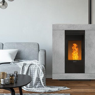 Vrijstaande Air-Plus Pelletkachel Espa Speksteen