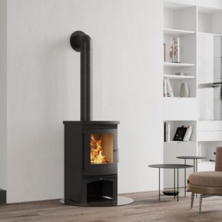 Vrijstaande houtkachel Rosanna Staal